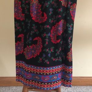 Black Carlisle skirt